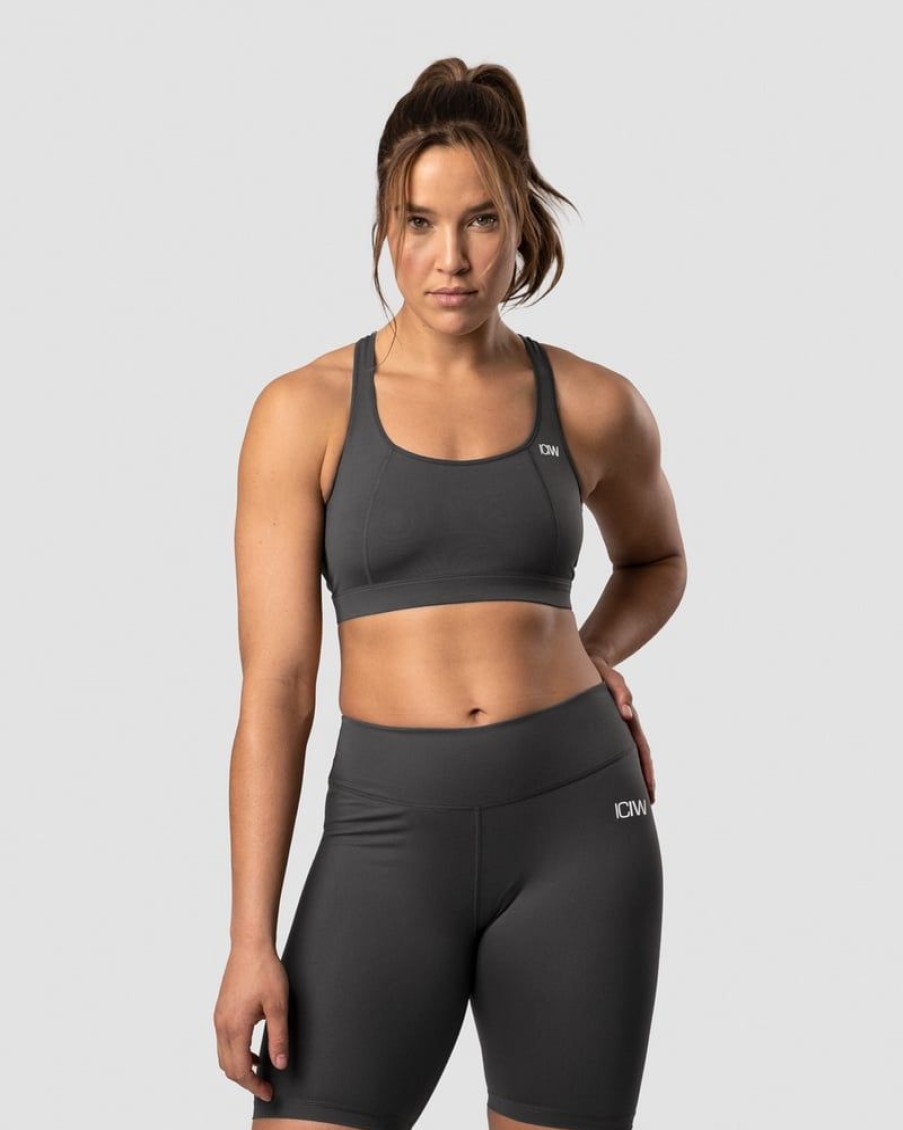 Naiset ICIW Urheiluliivit | Classic Sports Bra Anthracite