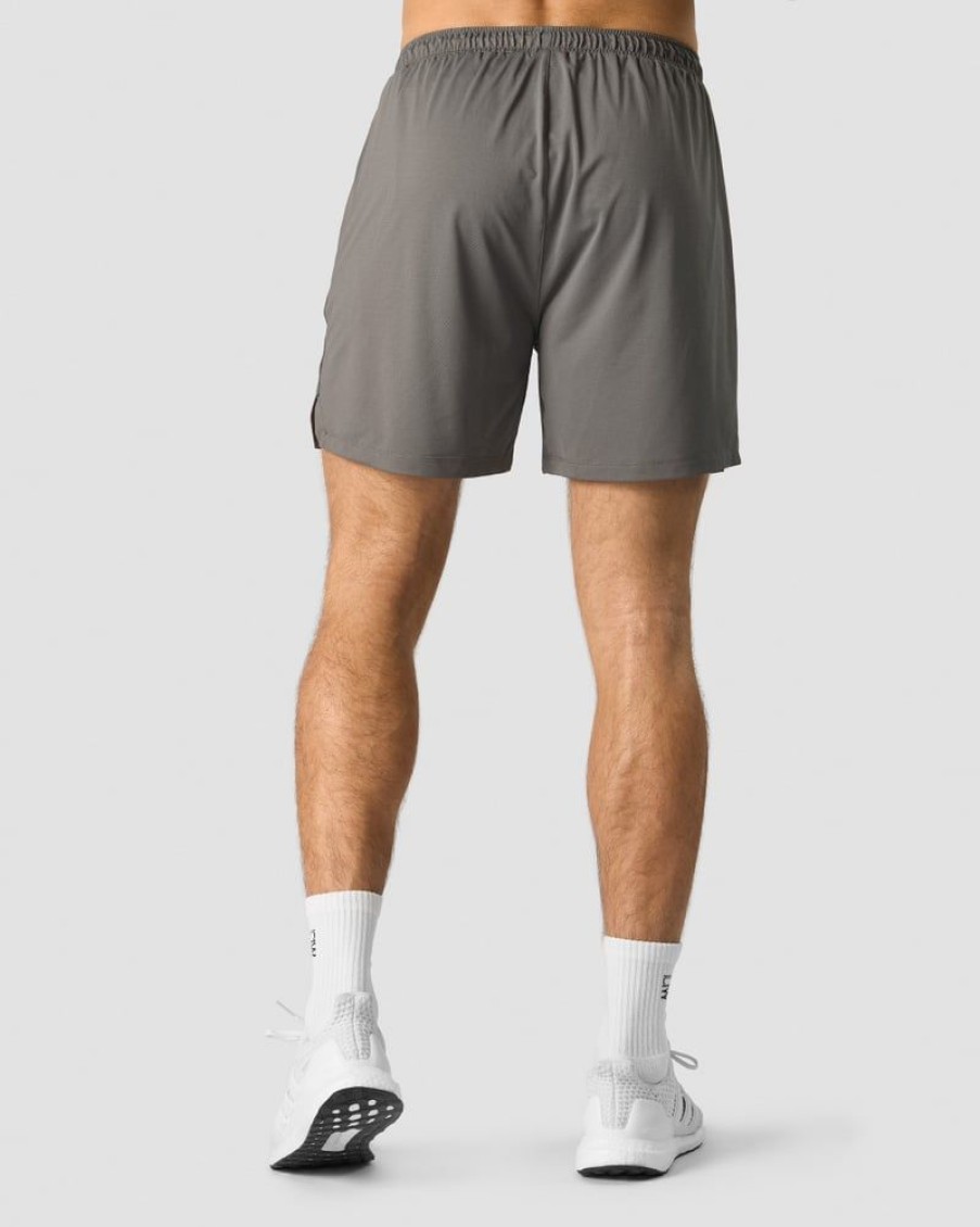 Miehet ICIW Shortsit | Stride Shorts Men Grey