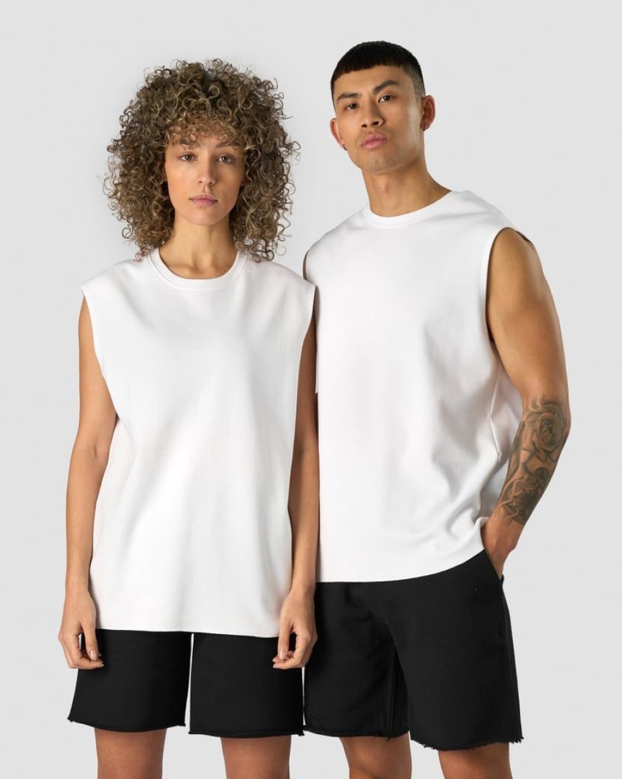 Naiset ICIW Topit | Unified Sleeveless T-Shirt White