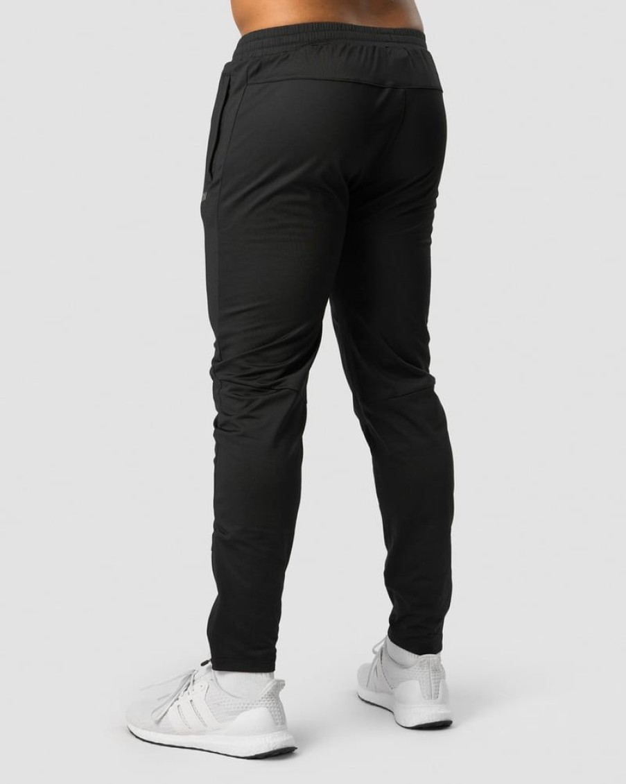 Miehet ICIW Housut | Ultimate Training Zip Pants Black