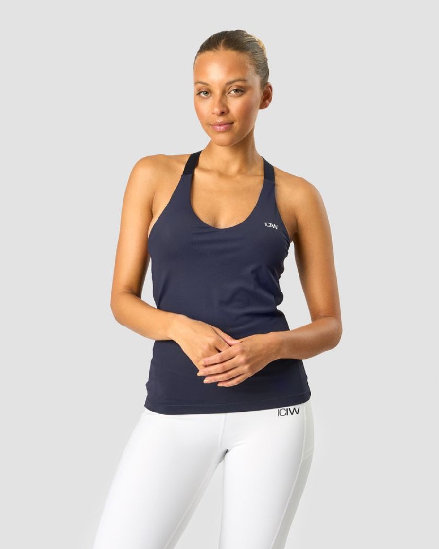 Naiset ICIW Topit | Smash 2-In-1 Tank Top Navy