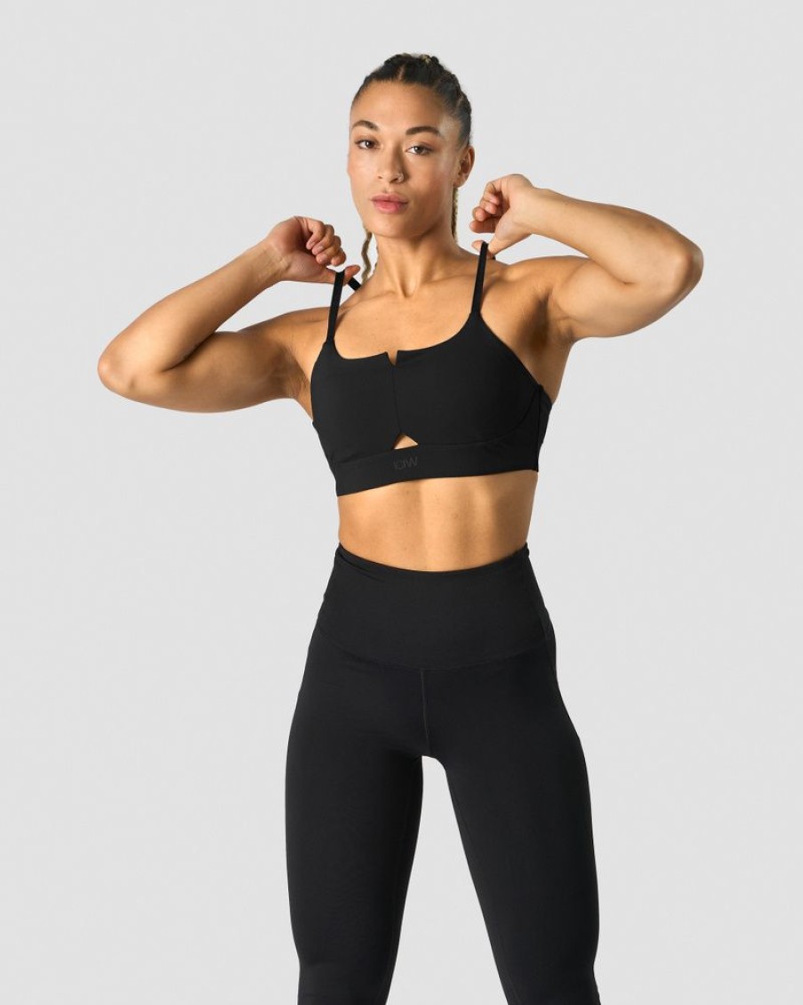 Naiset ICIW Urheiluliivit | Stride Strappy Sportsbra Black