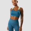 Naiset ICIW Urheiluliivit | Deluxe Seamless Adjustable Sports Bra Teal