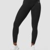 Naiset ICIW Trikoot & Leggingsit | Define Seamless Tights Mid Waist Black