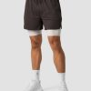 Miehet ICIW Shortsit | Stride 2-In-1 Shorts Men Charcoal