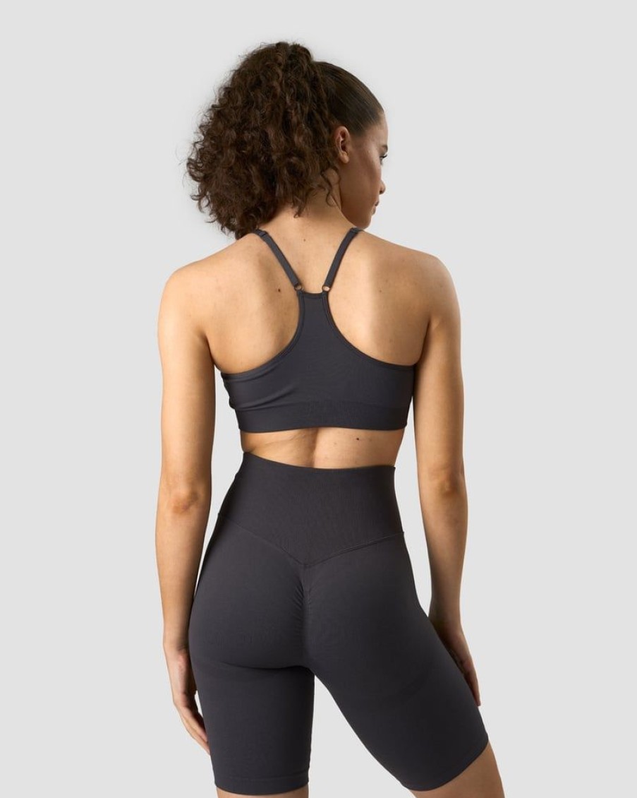 Naiset ICIW Urheiluliivit | Scrunch Seamless Sports Bra Graphite