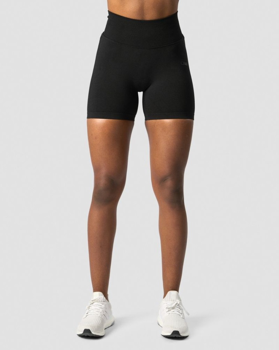 Naiset ICIW Seamless | Rush Seamless Shorts Black