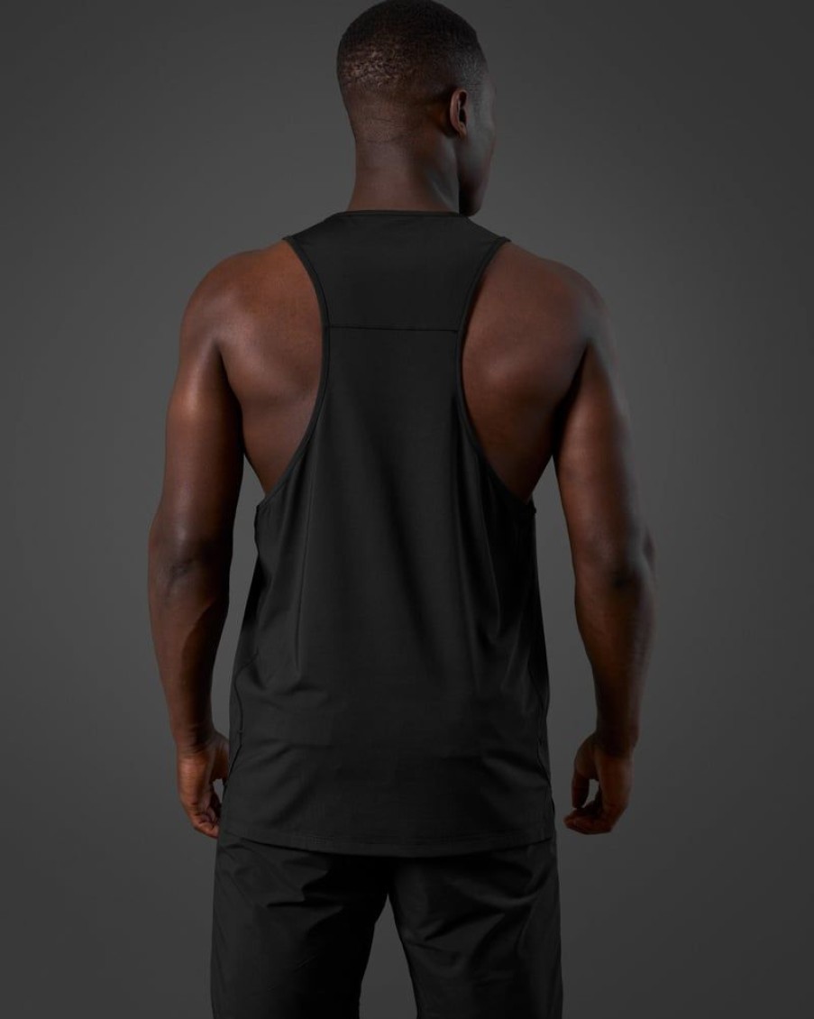 Miehet ICIW Topit | Reboot Stringer Top Men Black