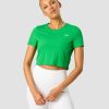 Naiset ICIW T-Paidat | Training Cropped T-Shirt Bright Green