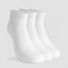 Naiset ICIW Sukat | Ankle Socks 3-Pack White