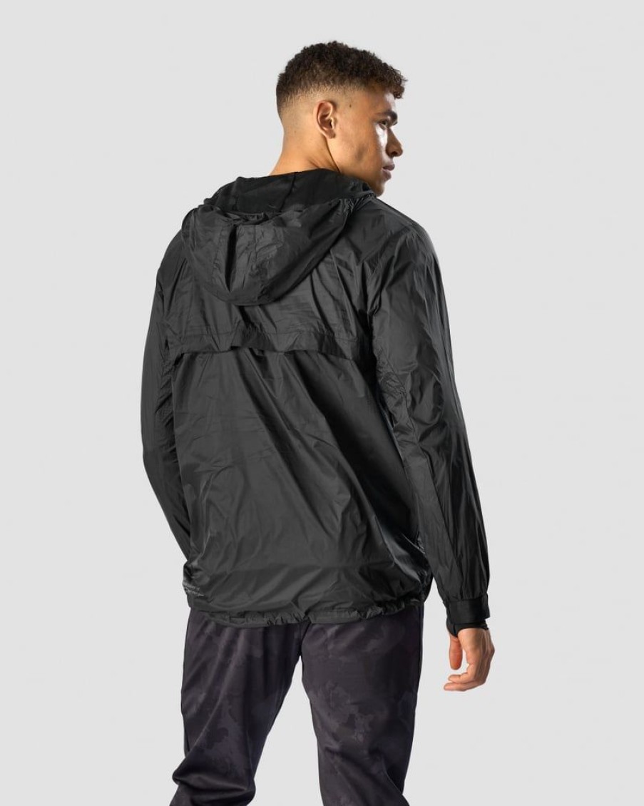 Miehet ICIW Takit & Liivit | Mercury Windjacket Black Men