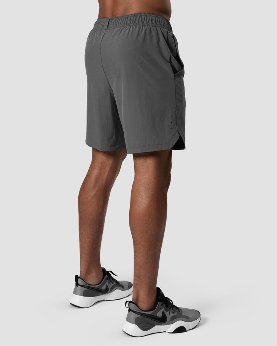 Miehet ICIW Shortsit | Training 2-In-1 Shorts Dark Grey/Black Men