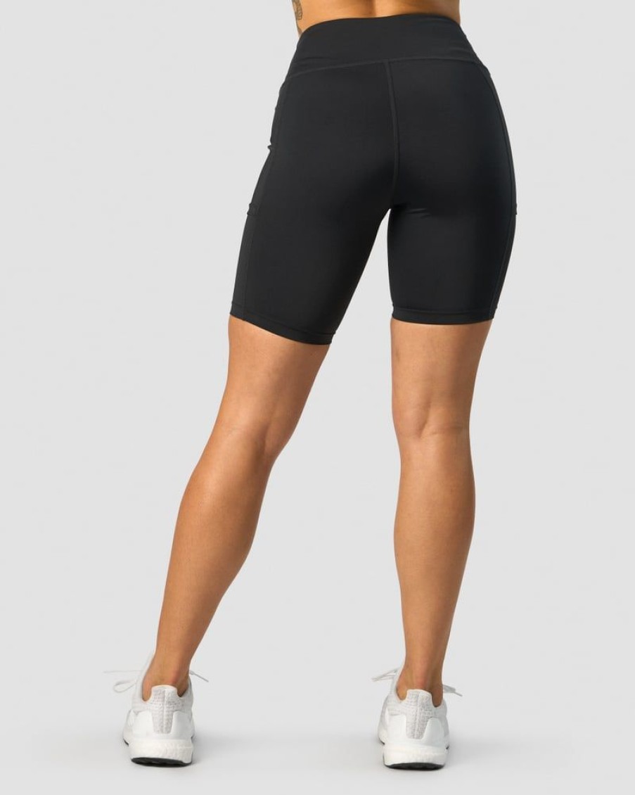 Naiset ICIW Shortsit | Training Biker Shorts Black Wmn