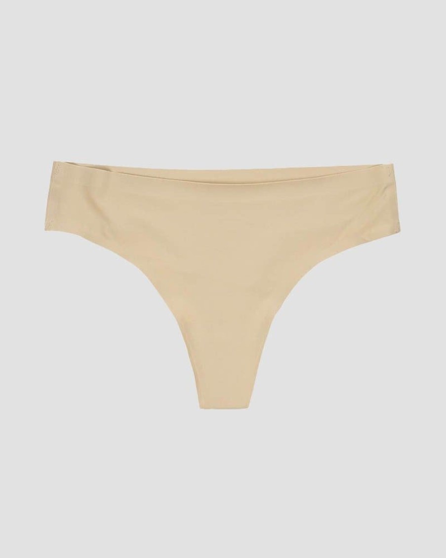 Naiset ICIW Alusvaatteet | Invisible Thong Beige