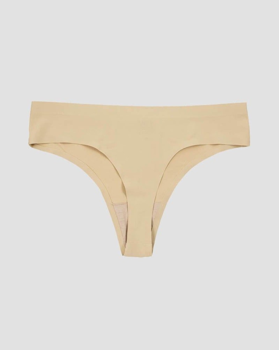 Naiset ICIW Alusvaatteet | Invisible Thong Beige