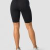 Naiset ICIW Shortsit | Classic V-Shape Biker Shorts Black Wmn