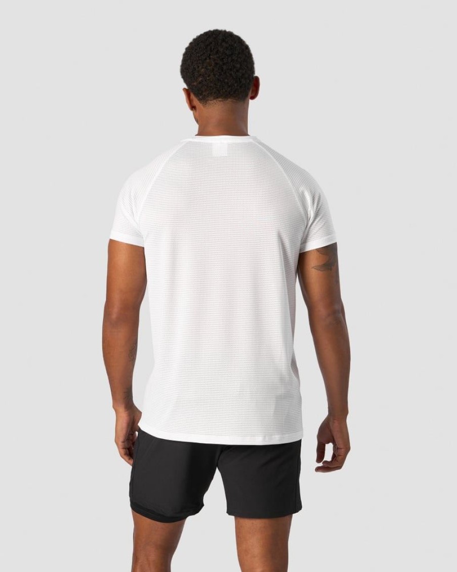 Miehet ICIW T-Paidat | Training Mesh T-Shirt Men White