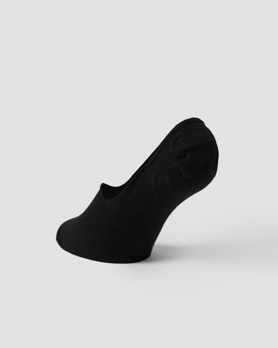 Naiset ICIW Sukat | Invisible Socks Black