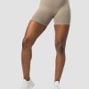 Naiset ICIW Seamless | Define Seamless Logo Shorts Taupe