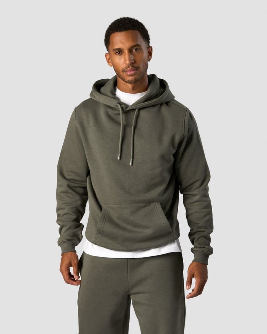 Miehet ICIW Pitkahihaiset Paidat | Everyday Hoodie Men Khaki Green