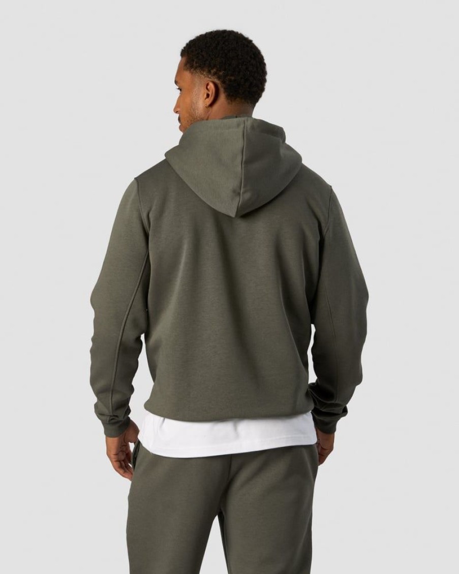 Miehet ICIW Pitkahihaiset Paidat | Everyday Hoodie Men Khaki Green