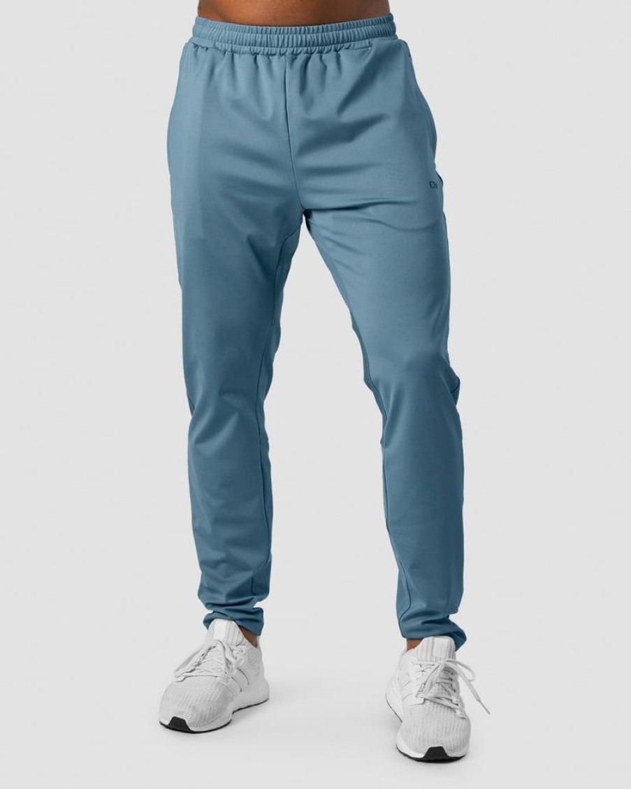 Miehet ICIW Housut | Stride Workout Pants Men Steel Blue