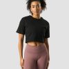 Naiset ICIW T-Paidat | Stance Cropped T-Shirt Wmn Black