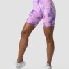 Naiset ICIW Seamless | Define Seamless Tie Dye Biker Shorts Purple Breeze