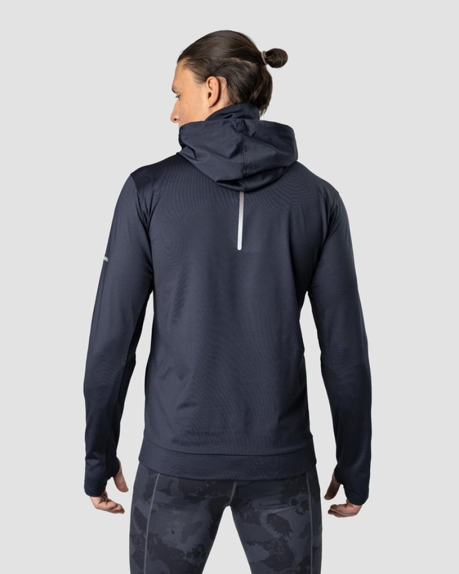 Miehet ICIW Hupparit | Mercury Pullover Hoodie Navy