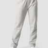 Naiset ICIW Housut | Everyday Straight Leg Sweatpants Light Grey Melange