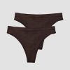 Naiset ICIW Seamless | Everyday Seamless Thong 2-Pack Moccha