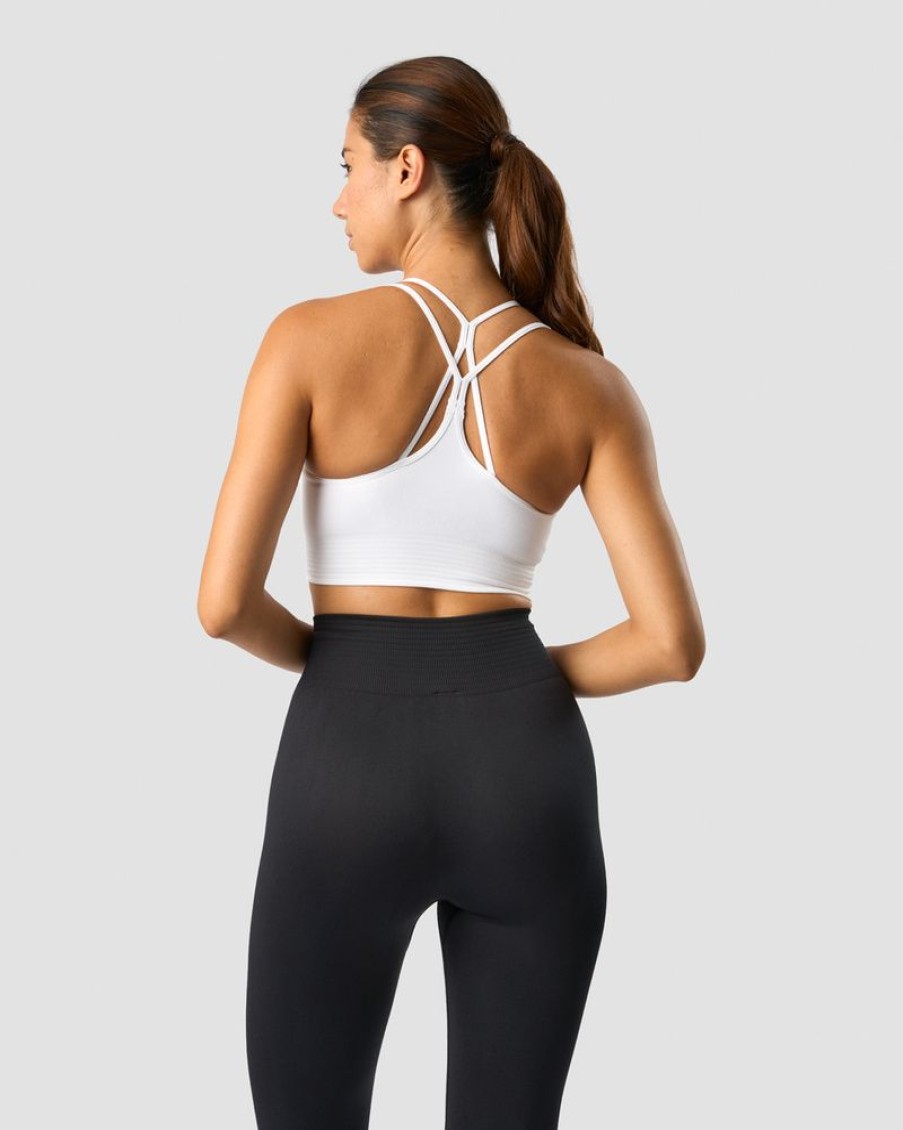 Naiset ICIW Urheiluliivit | Define Seamless Sports Bra White