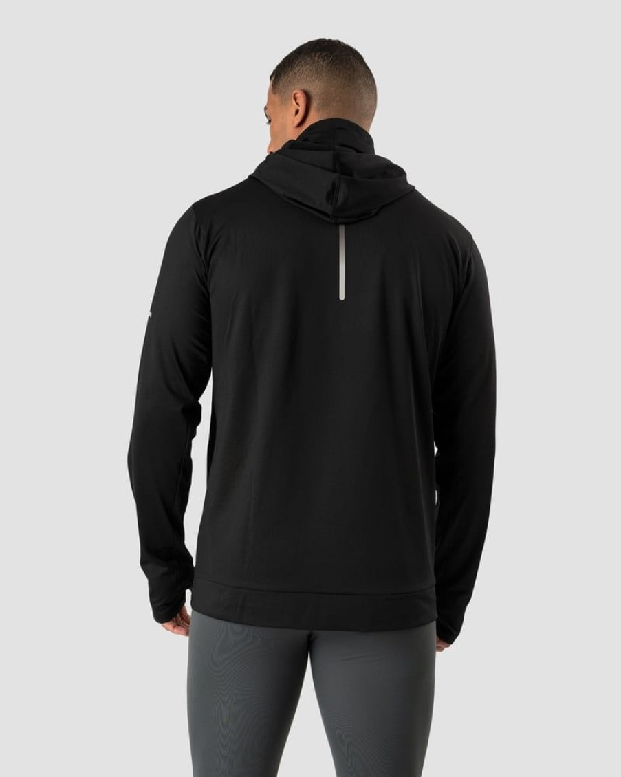 Miehet ICIW Hupparit | Mercury Pullover Hoodie Black