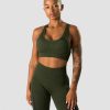 Naiset ICIW Urheiluliivit | Rush Seamless Sports Bra Dark Green