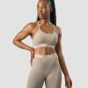 Naiset ICIW Urheiluliivit | Define Seamless Logo Strappy Sports Bra Taupe
