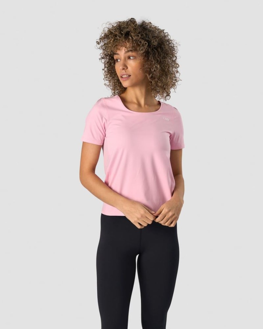 Naiset ICIW T-Paidat | Tech T-Shirt Wmn Pink