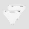 Naiset ICIW Seamless | Everyday Seamless Thong 2-Pack White