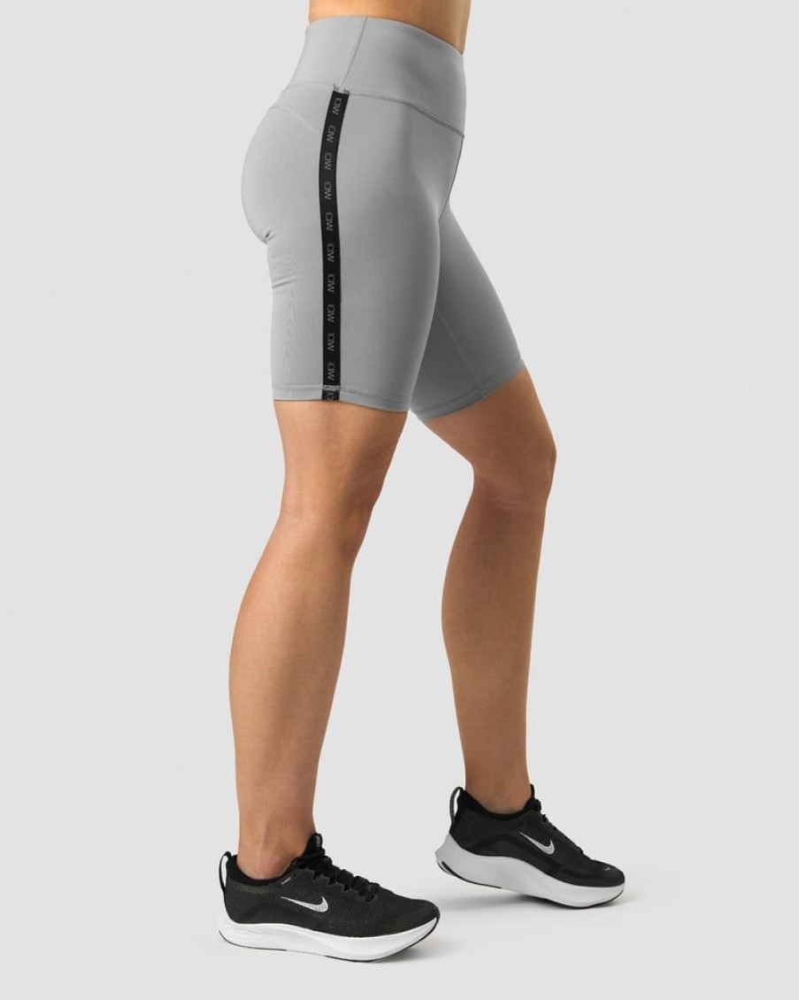 Naiset ICIW Shortsit | Ultimate Training Logo Biker Shorts Grey