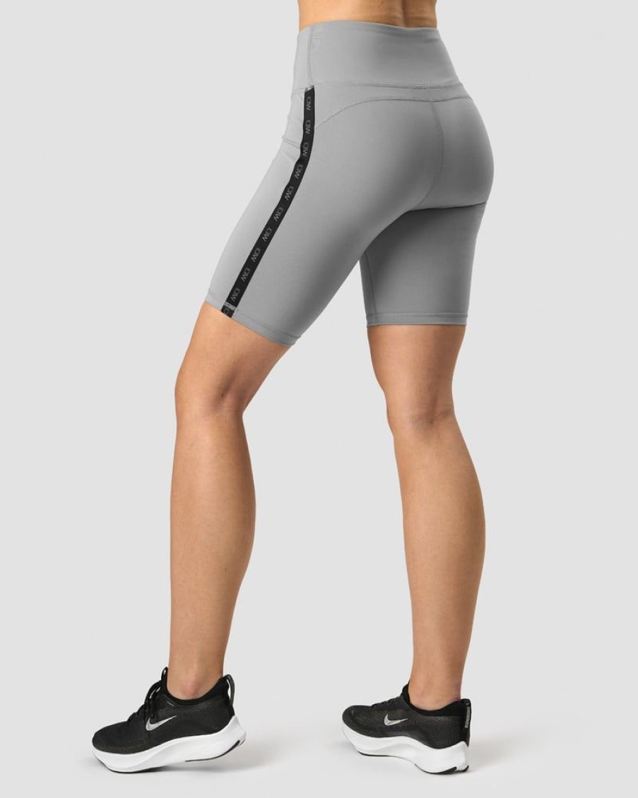 Naiset ICIW Shortsit | Ultimate Training Logo Biker Shorts Grey