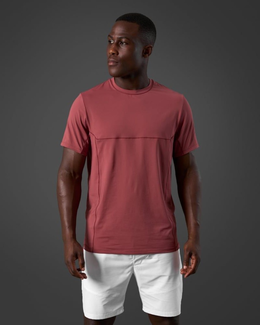 Miehet ICIW T-Paidat | Reboot T-Shirt Men Brick Red