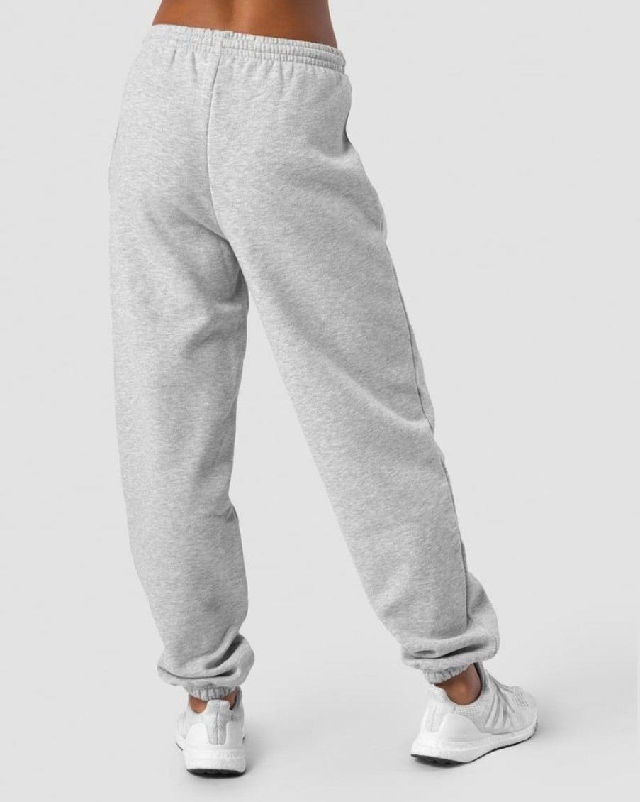 Naiset ICIW Housut | Everyday Sweatpants Wmn Light Grey Melange