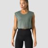 Naiset ICIW Topit | Stride Cropped Tank Wmn Sea Green