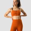 Naiset ICIW Urheiluliivit | Ultimate Training Zipper Sports Bra Amber