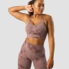Naiset ICIW Urheiluliivit | Define Seamless Tie Dye Sports Bra Mauve