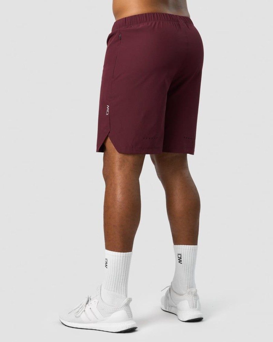 Miehet ICIW Shortsit | Ultimate Training Shorts Men Burgundy