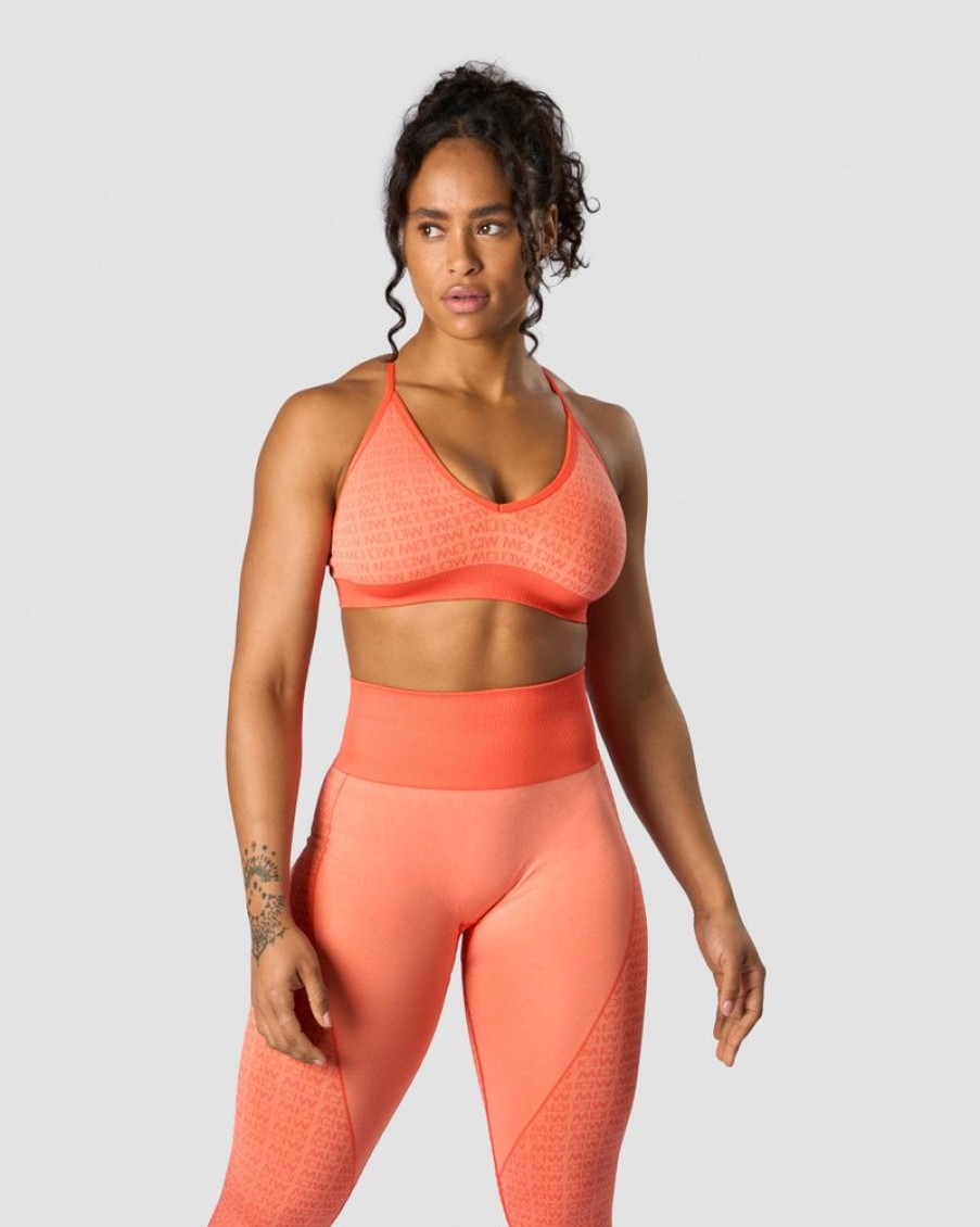 Naiset ICIW Urheiluliivit | Signature Seamless Sports Bra Peach