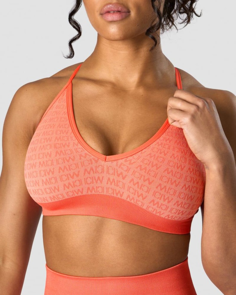 Naiset ICIW Urheiluliivit | Signature Seamless Sports Bra Peach