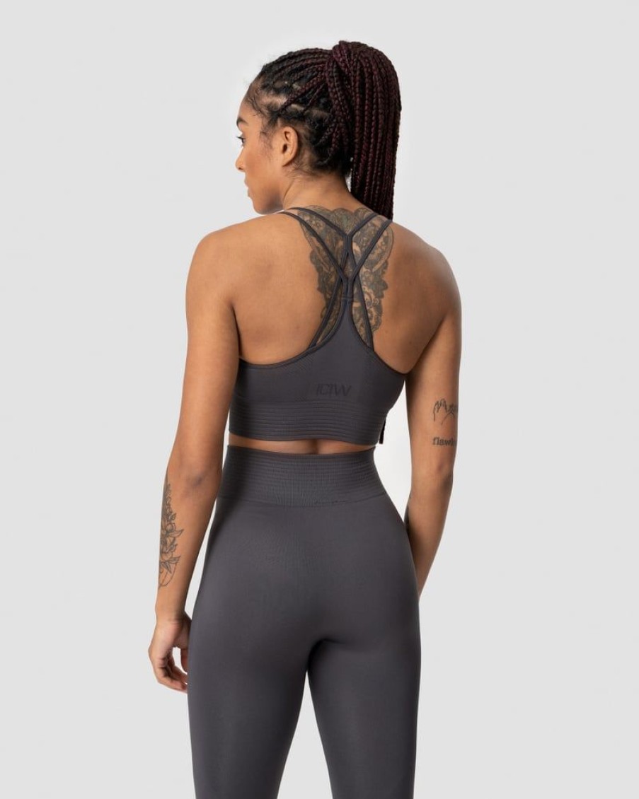 Naiset ICIW Urheiluliivit | Define Seamless Sports Bra Graphite