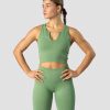 Naiset ICIW Seamless | Ribbed Define Seamless Tank Top Light Green