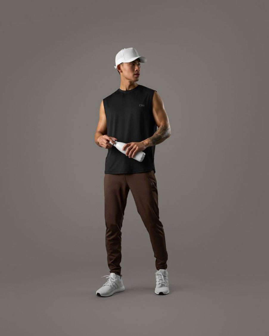 Miehet ICIW Housut | Stride Workout Pants Men Dark Brown